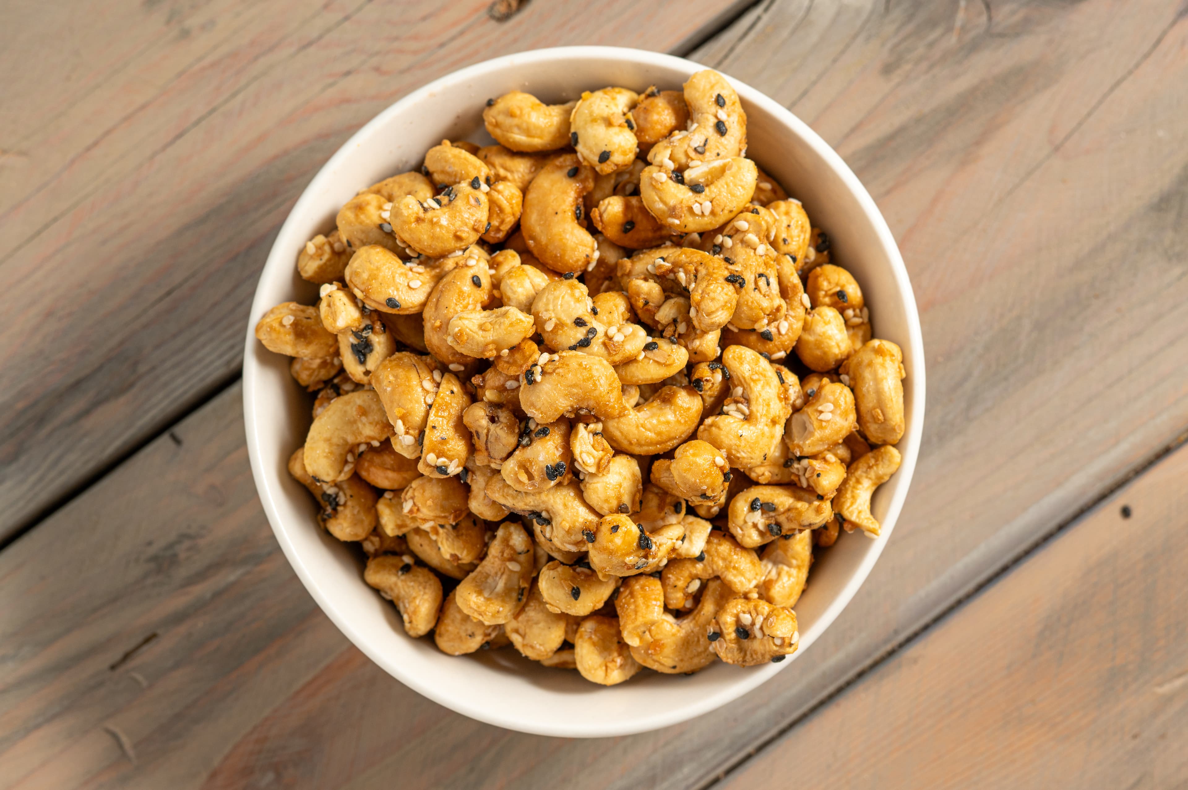 Everything Bagel Cashew - USDA Certified Organic Nuts from Orgin Organics