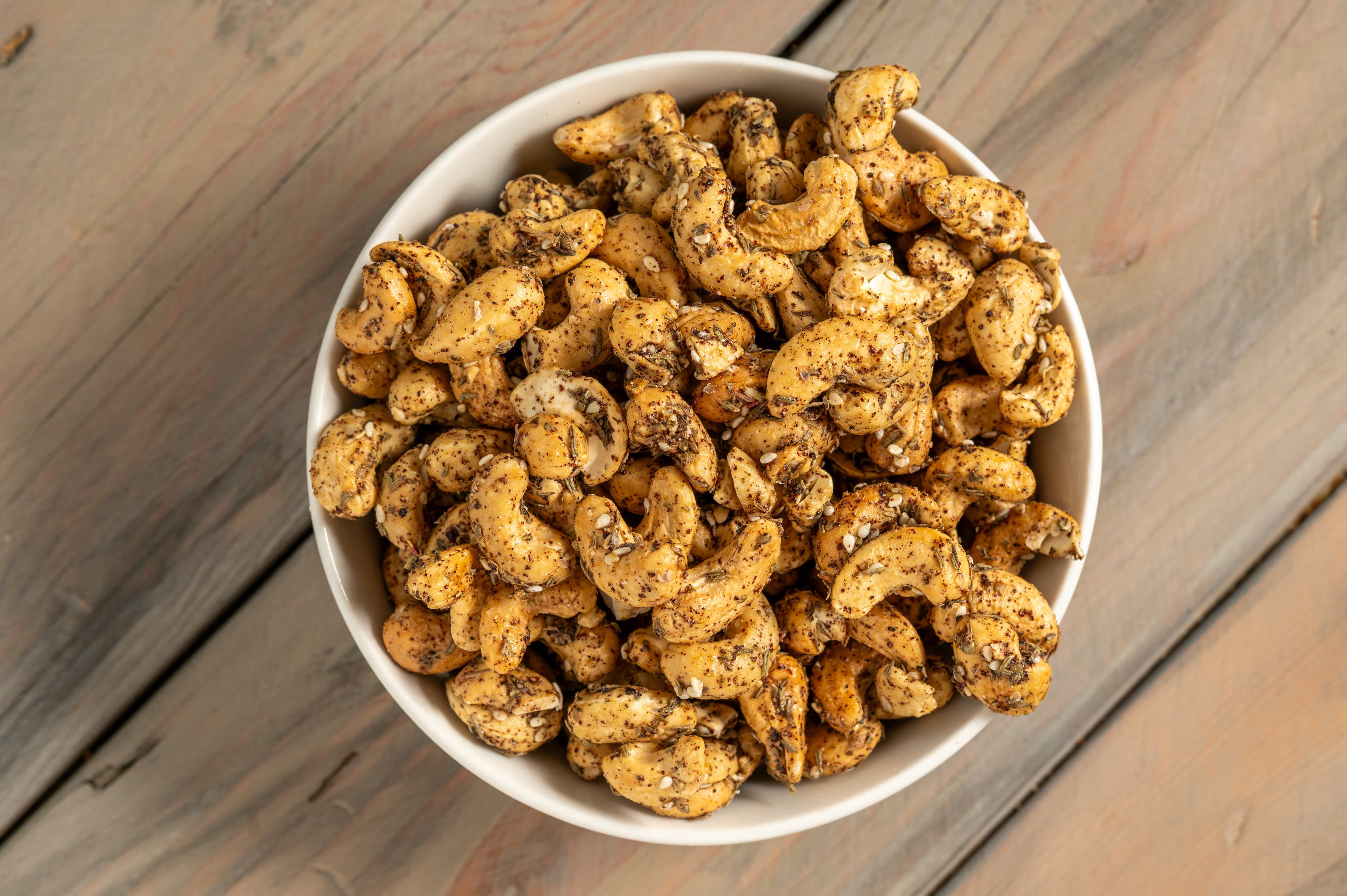 Za'atar Cashew - USDA Certified Organic Nuts from Orgin Organics